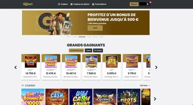 Gqbet casino bonus - Ontdek de GQBet Casino in Nederland: Bonus, Spins en Uitbetalings